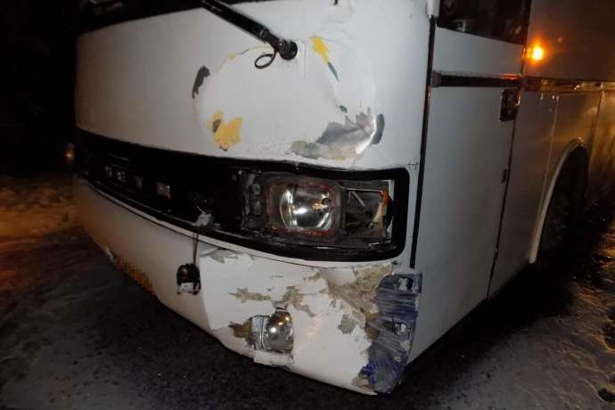 На Вінниччині рейсовий автобус збив пішохода