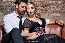 Эмили Блант и Джон Красински снялись в фотосессии для THR