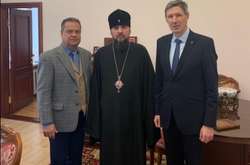 Делегація Світового конгресу українців зустрілася із митрополитом Епіфанієм