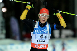 Одна з найкращих біатлоністок світу знялася з мас-старту у Нове-Мєсто