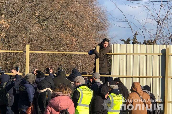 В Одесі на акції проти забудови поліція затримала активістів