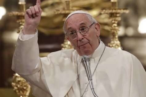 Папа Римський Франциск побажав миру для України