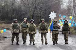 На Донбасі у Різдво зберігається тиша 