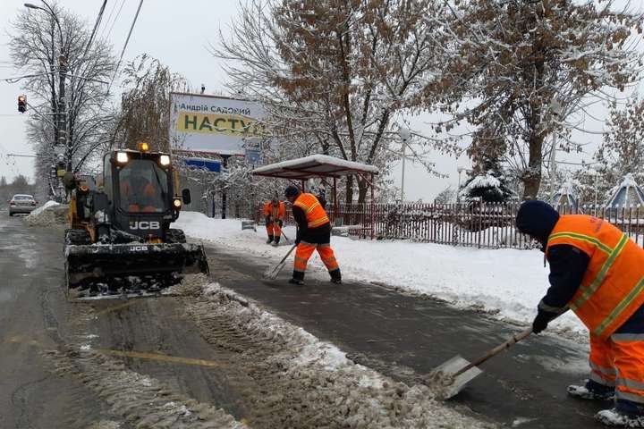 З початку зими з Києва вивезено 27 тисяч тонн снігу