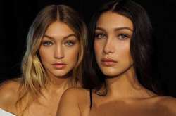 Супермодели Белла и Джиджи Хадид показали, как выглядели в детстве