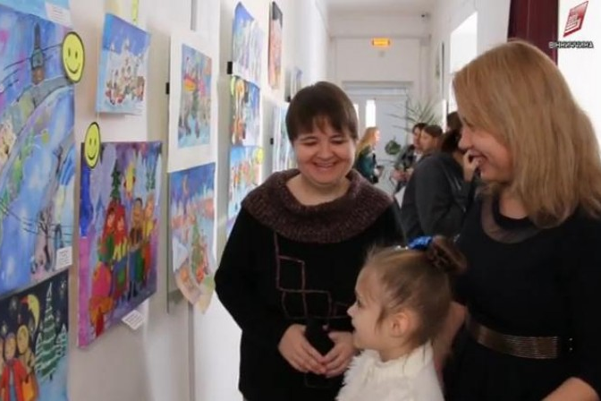 У Вінниці представили виставку картин «Різдвяна зірка»
