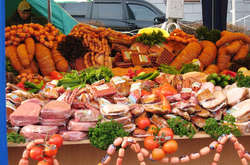 Киянам на ярмарках пропонується сільськогосподарська продукція