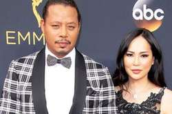  Теренс Ховард и его возлюбленная 