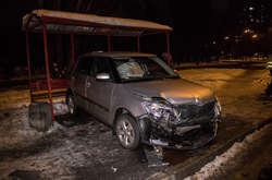 У момент ДТП на зупинці нікого не було