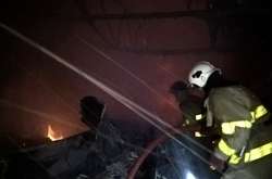 На Київщині згорів продуктовий магазин