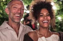 Венсан Кассель и Тина Кунаки