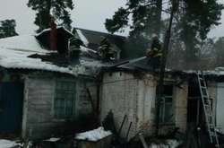 В результаті пожежі пошкоджено дерев&rsquo;яні перекриття покрівлі