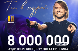 Концерт Винника «Ти в курсі» подивився кожен п'ятий українець