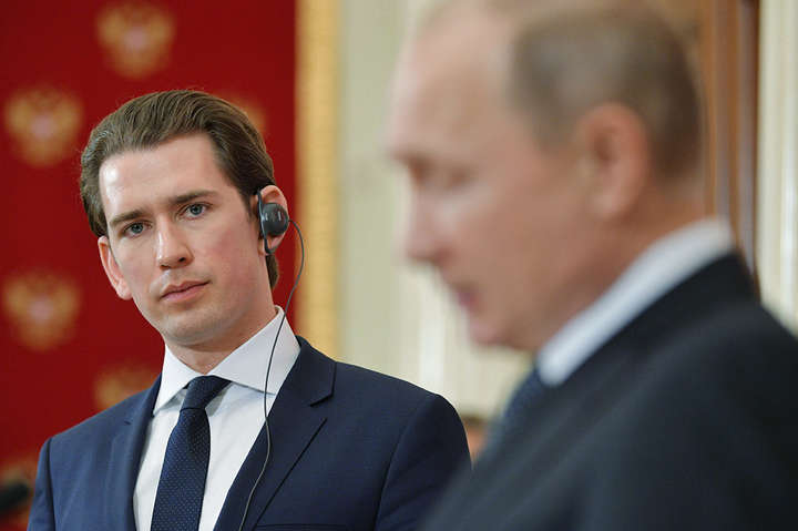 Канцлер Австрії назвав умову скасування санкцій проти Росії 