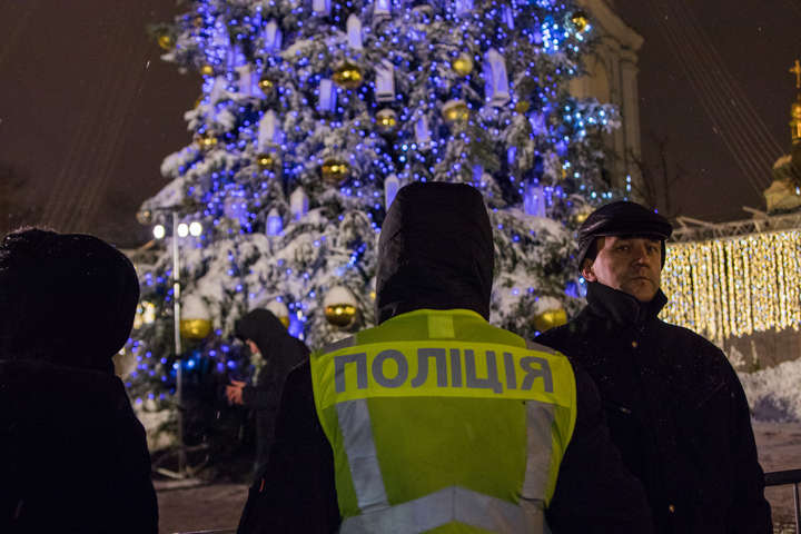 Поліція очікує майже півтора мільйона українців на святкуванні в новорічну ніч