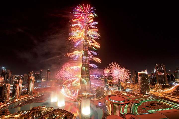 Дубай вразив світ неймовірним новорічним феєрверком