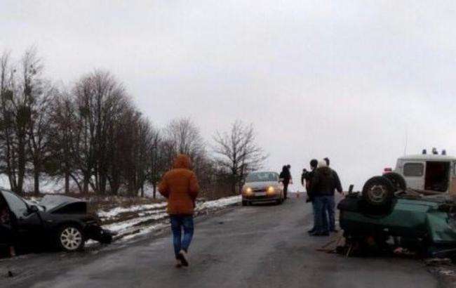 На Вінниччині в ДТП загинули три людини