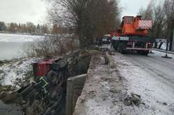 На Волині через ДТП пошкоджено два газопроводи