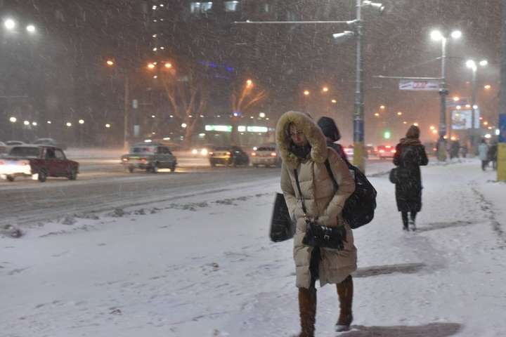 На Україну насуваються аномальні снігопади