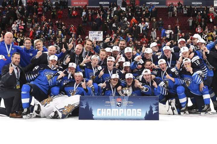 Збірна Фінляндії стала переможцем молодіжного чемпіонату світу з хокею