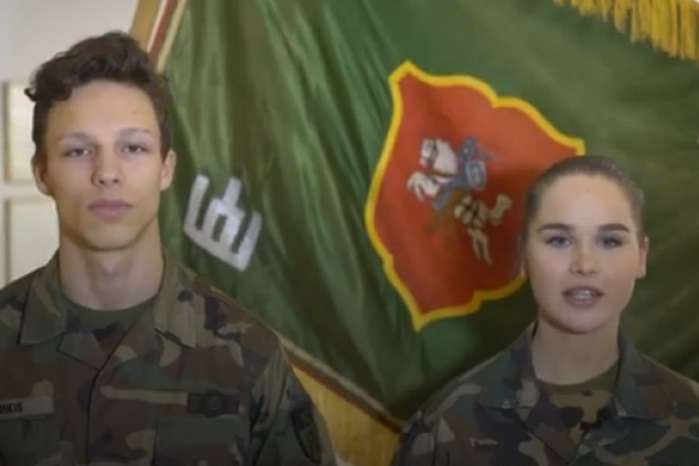 Бійці «Стрілецького союзу Литви» привітали українців з Різдвом