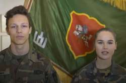 Скрнішот з відеопривітання