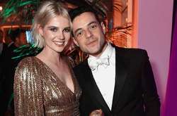 Люси Бойнтон и Рами Малек