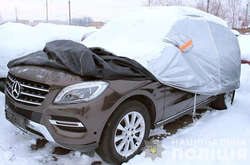 Автомобиль Натальи Саенко на штрафплощадке