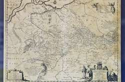 Генеральна карта України, автор Гійом ле Вассер де Боплан, 1648 р.
