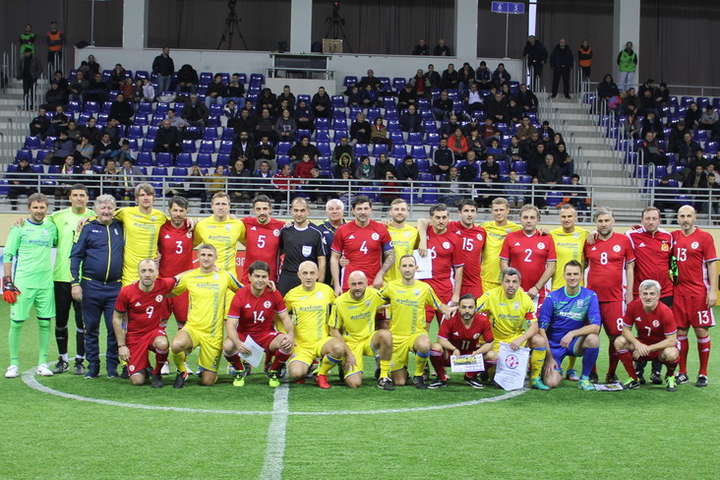 Футбольна збірна України серед ветеранів зіграє на Кубку легенд у Грузії