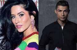  Жасмин Леннард и Криштиану Роналду 
  