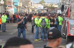 Для ліквідації пожежі було залучено понад 60 рятувальників