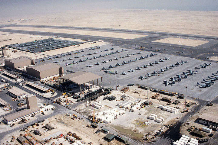 США розширять військову авіабазу в Катарі