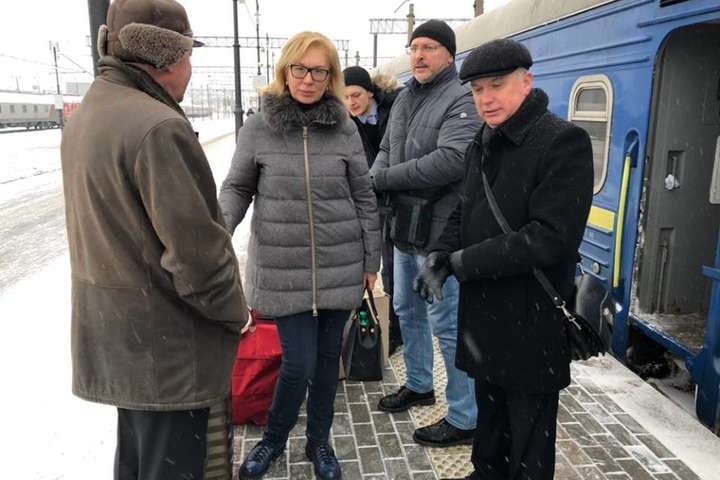 Денісова приїхала до Москви, щоб потрапити на судилища над полоненими моряками 
