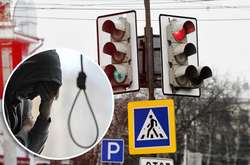 Чоловік у Львові намагався повіситися на світлофорі