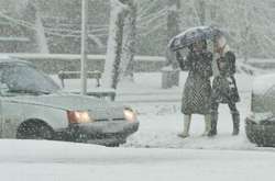 Надвечір у Києві піде сніг