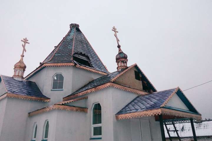 На Волині врятували від вогню церкву Московського патріархату