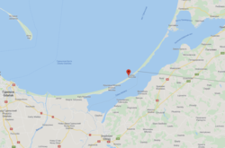 Вісілінська коса, де створять новий острів 