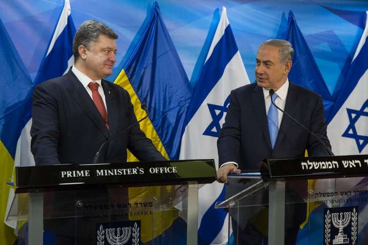 <span>Президент України Петро Порошенко в кінці тижня відвідає Ізраїль та зустрінеться з главою уряду країни Беньяміном Нетаньягу </span> - Порошенко цього тижня в Ізраїлі підпише договір про ЗВТ