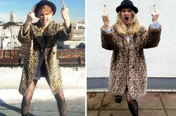 Женщина повторяет образы знаменитостей, тратя на наряды сущие копейки