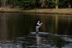 Виски и волынками. Как происходило открытие сезона ловли лосося в Шотландии