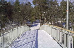 В Черкассах женщина выжила после падения с моста