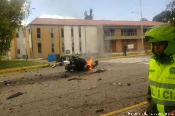 В столице Колумбии в результате взрыва погибли восемь человек