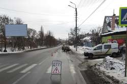 ДТП сталася на нерегульованому пішохідному переході