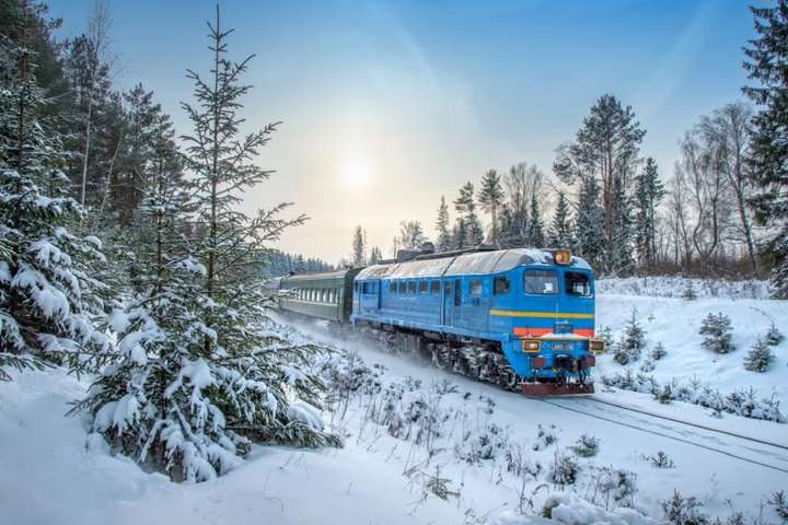 Во время новогодних праздников «Укрзализныця» перевезла 3,14 млн пассажиров