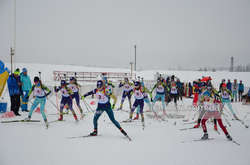 Естафету на чемпіонаті України з біатлону серед юніорів виграла команда Сумської області