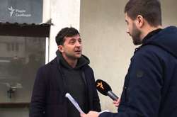 Шоумен Владимр Зеленский, претендующий на пост президента Украины