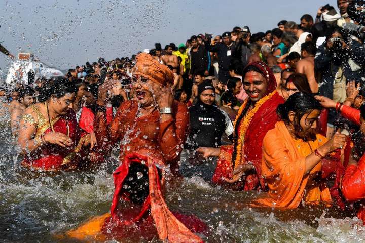 В Индии начался самый многолюдный фестиваль мира Кумбха Мела