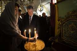 Порошенко в Єрусалимі помолився за припинення російської агресії