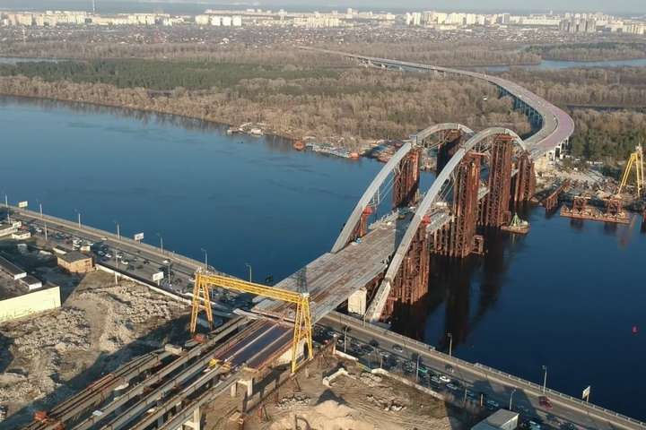 Стало відомо, коли в Києві планують відкрити Подільсько-Воскресенський міст